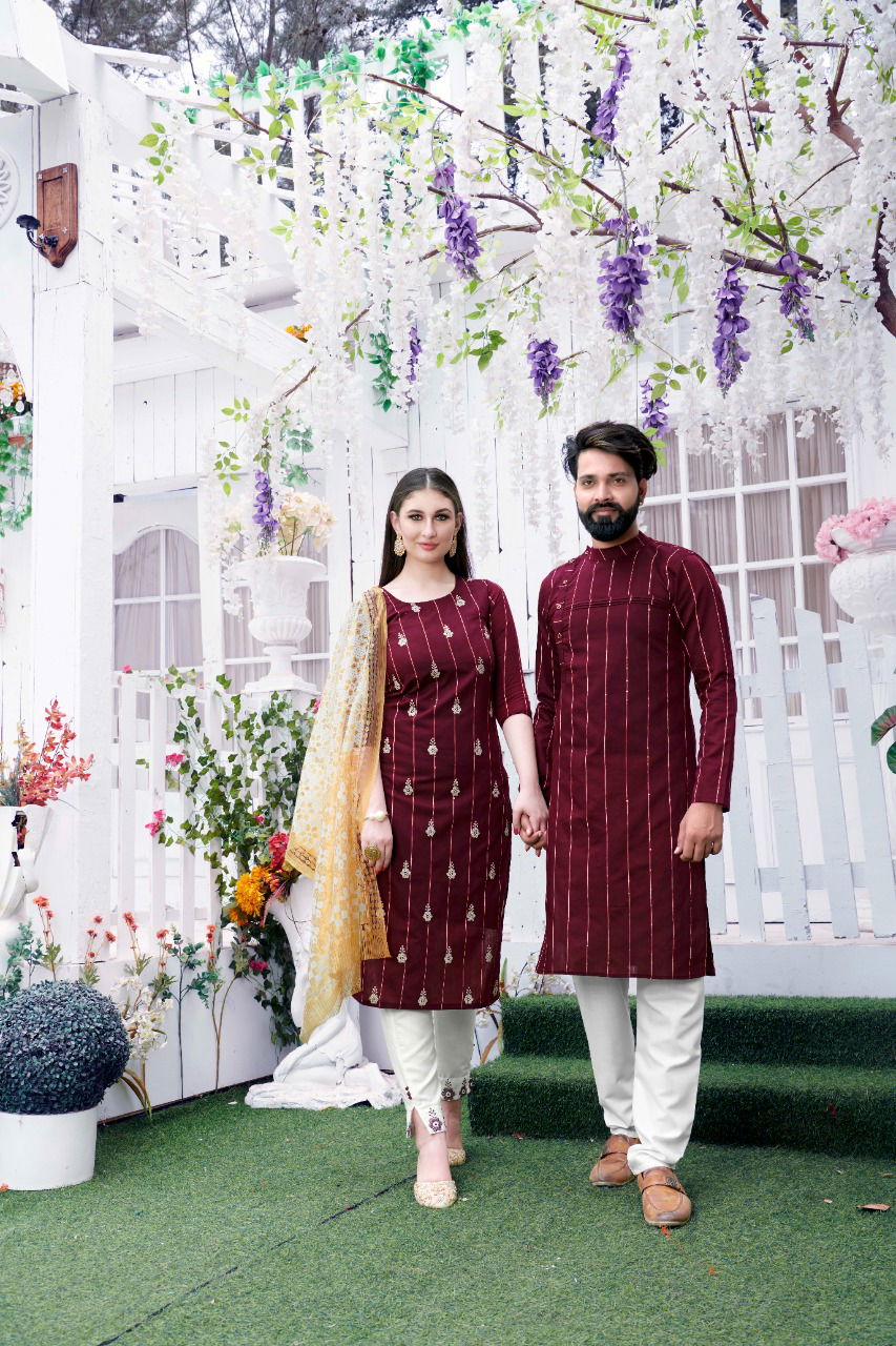 Ram Leela 3 Exclusive Designer Festive Wear Cotton Stylish Couple Latest Collection